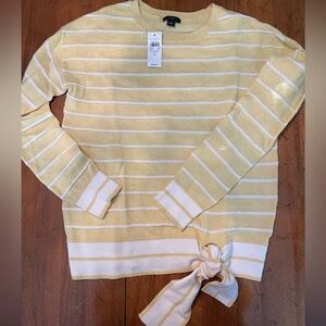 Ann Taylor Yellow 100% cotton Sweater